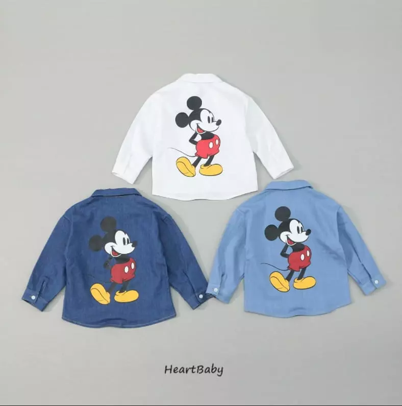 Heart Baby - Korean Children Fashion - #kidzfashiontrend - Mickey Shirt - 8