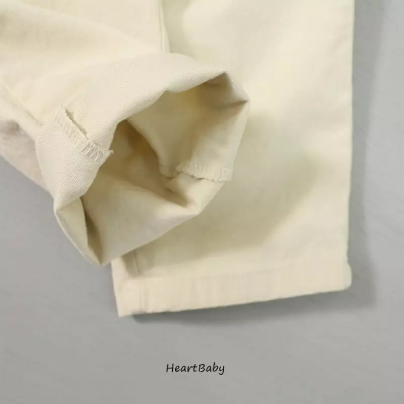 Heart Baby - Korean Children Fashion - #littlefashionista - Sticky Span Cotton Pants - 12