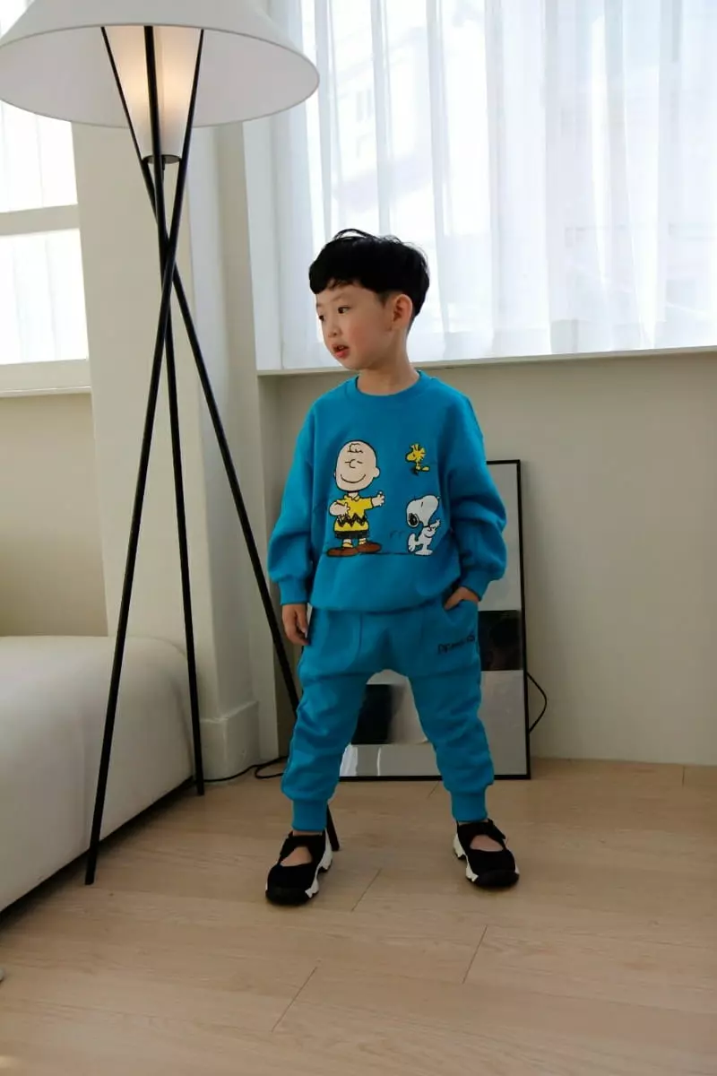 Heart Baby - Korean Children Fashion - #prettylittlegirls - Charlie Snooph Top Bottom Set - 10