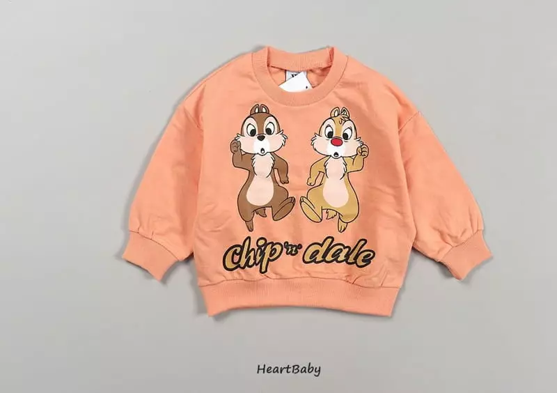 Heart Baby - Korean Children Fashion - #stylishchildhood - Chip and Dale Top Bottom Set - 8