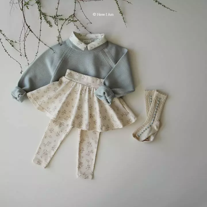 Here I Am - Korean Children Fashion - #Kfashion4kids - Flin Skirt Leggings - 8