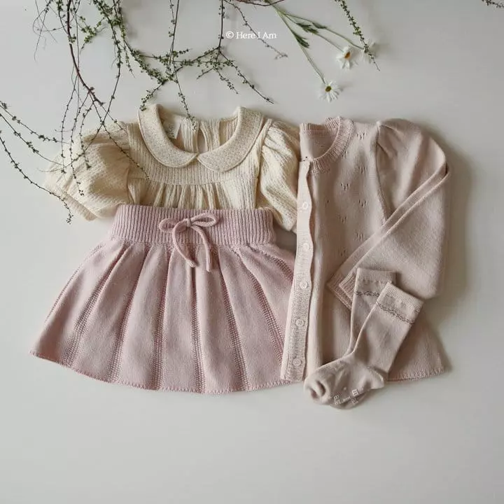 Here I Am - Korean Children Fashion - #Kfashion4kids - Fleur Knit Cardigan - 7