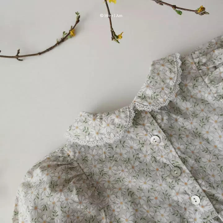 Here I Am - Korean Children Fashion - #Kfashion4kids - Daisy One-piece - 12