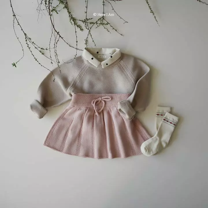 Here I Am - Korean Children Fashion - #Kfashion4kids - Pure Knit Skirt - 10