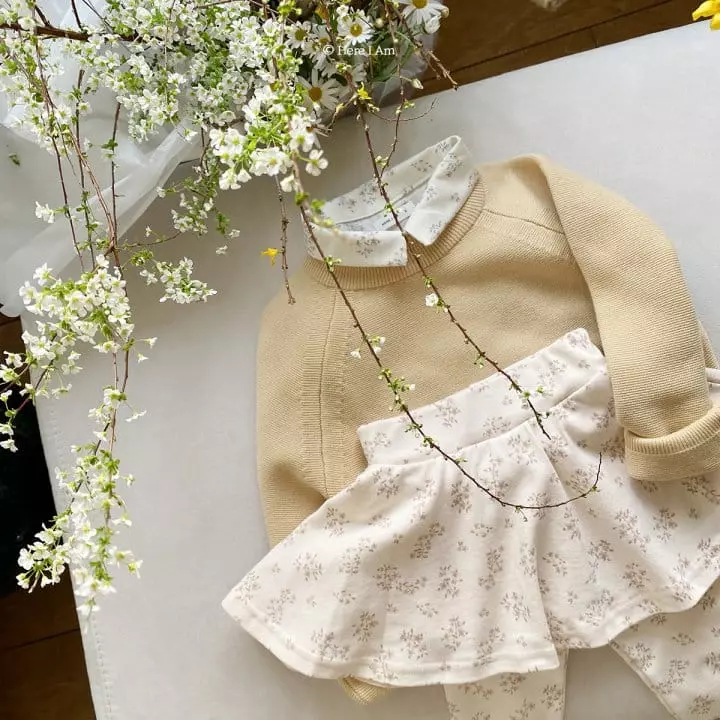 Here I Am - Korean Children Fashion - #designkidswear - Flin Skirt Leggings - 2
