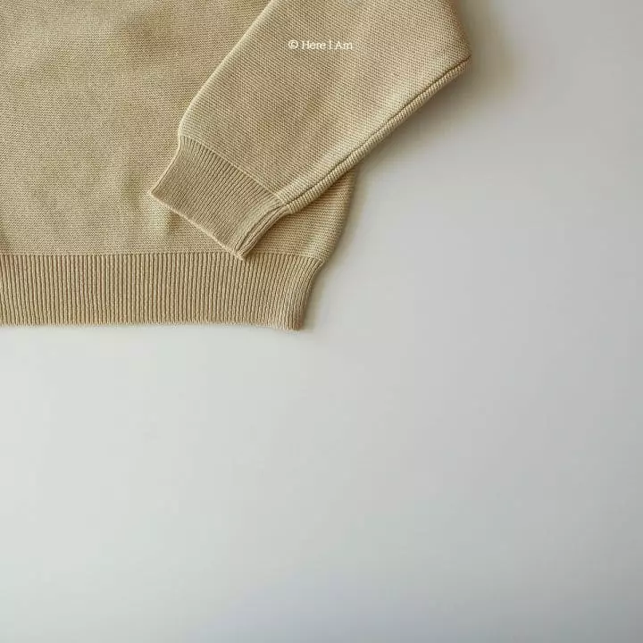 Here I Am - Korean Children Fashion - #designkidswear - Scon Knit Pullover - 9