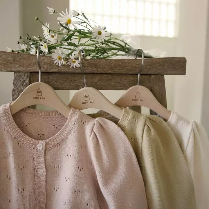 Here I Am - Korean Children Fashion - #discoveringself - Fleur Knit Cardigan - 2