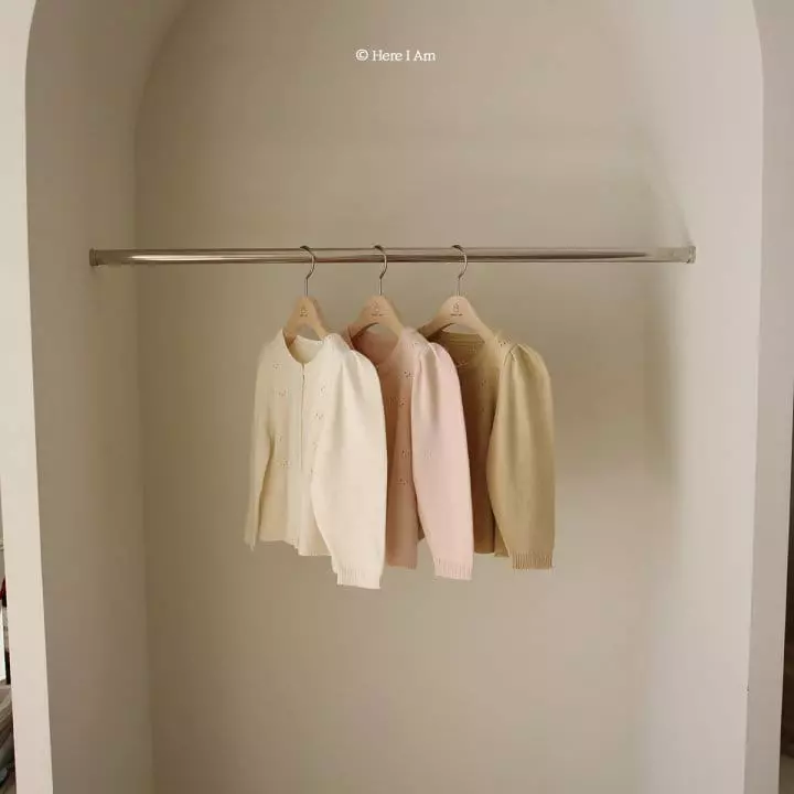 Here I Am - Korean Children Fashion - #fashionkids - Fleur Knit Cardigan - 3