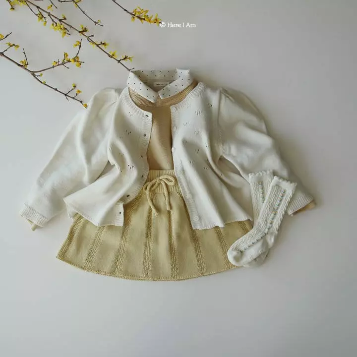 Here I Am - Korean Children Fashion - #kidsstore - Pure Knit Skirt - 8