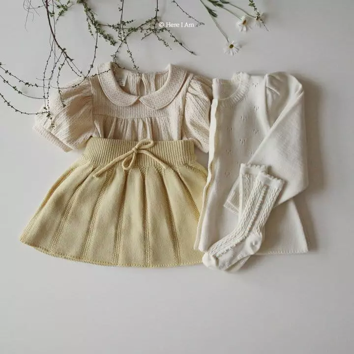 Here I Am - Korean Children Fashion - #littlefashionista - Fleur Knit Cardigan - 8