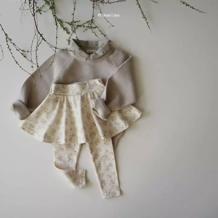 Here I Am - Korean Children Fashion - #minifashionista - Flin Skirt Leggings - 11