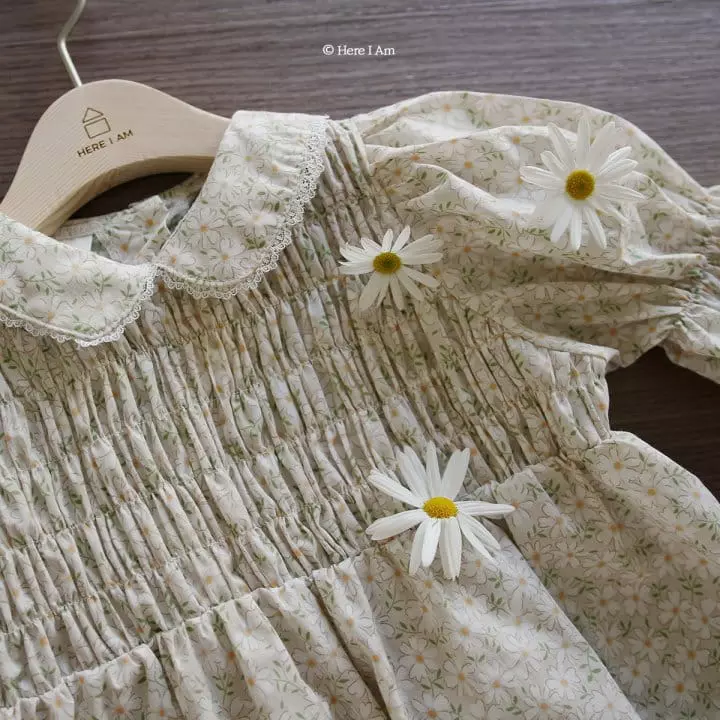 Here I Am - Korean Children Fashion - #toddlerclothing - Daisy One-piece - 2