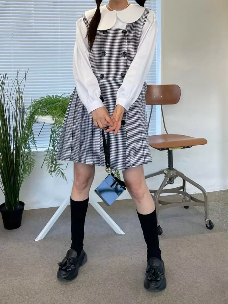 Heyjude - Korean Women Fashion - #momslook - Flip Blouse - 2