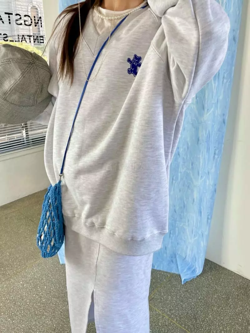 Heyjude - Korean Women Fashion - #momslook - Haribo Top Bottom Set - 2