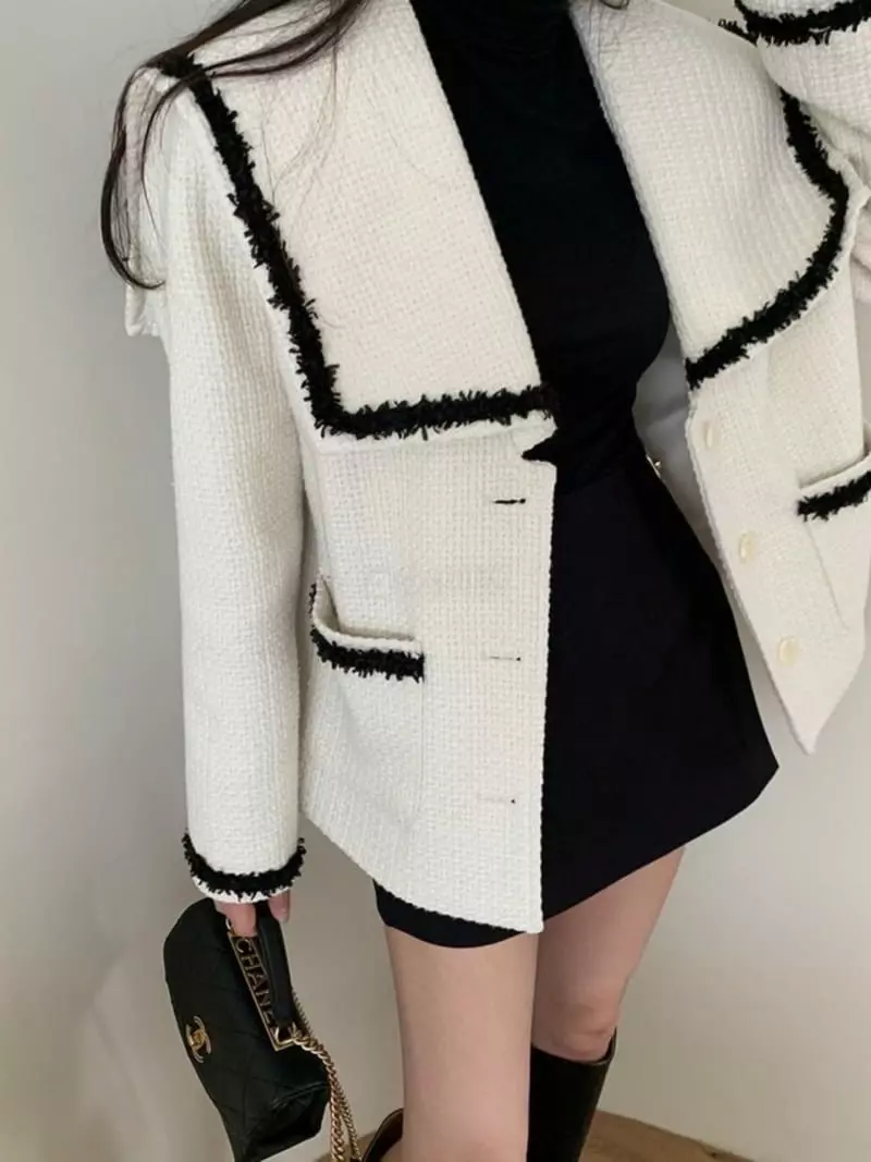 Heyjude - Korean Women Fashion - #thelittlethings - Tweed Sera Jacket