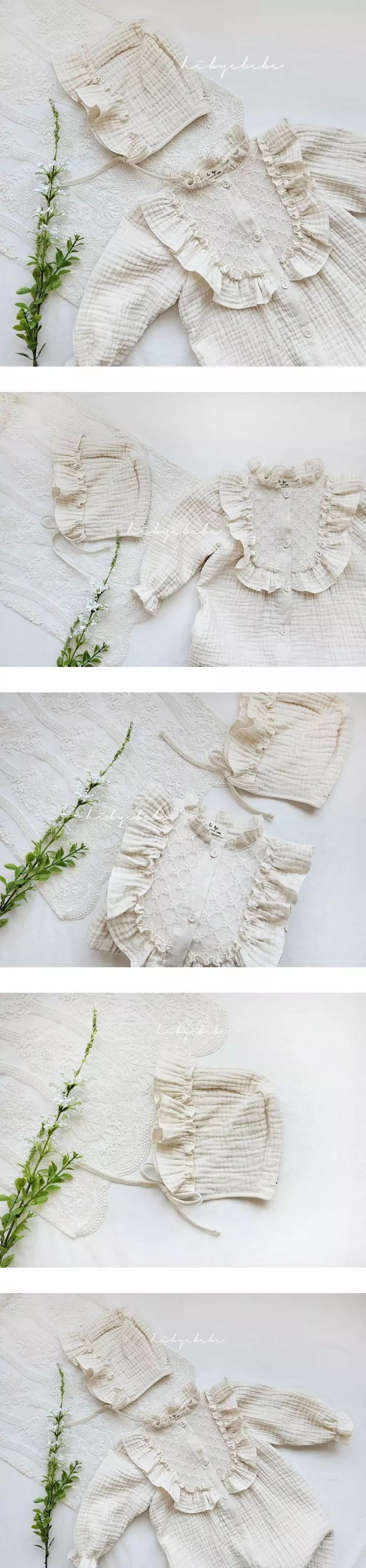 Hi Byebebe - Korean Baby Fashion - #onlinebabyboutique - Daphne Yoru Bonnet