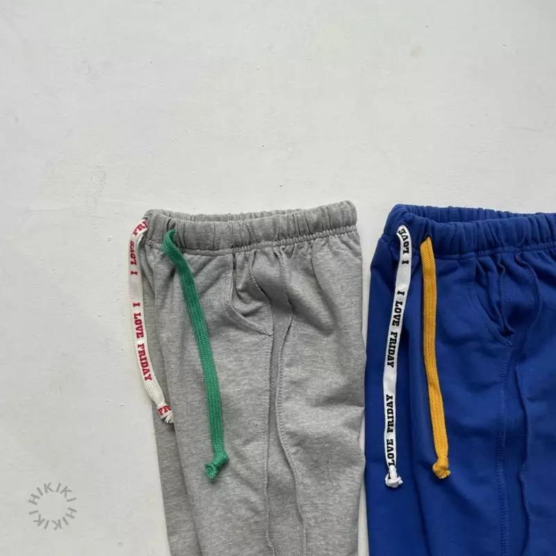 Hikiki - Korean Children Fashion - #Kfashion4kids - String Jogger Pants - 10