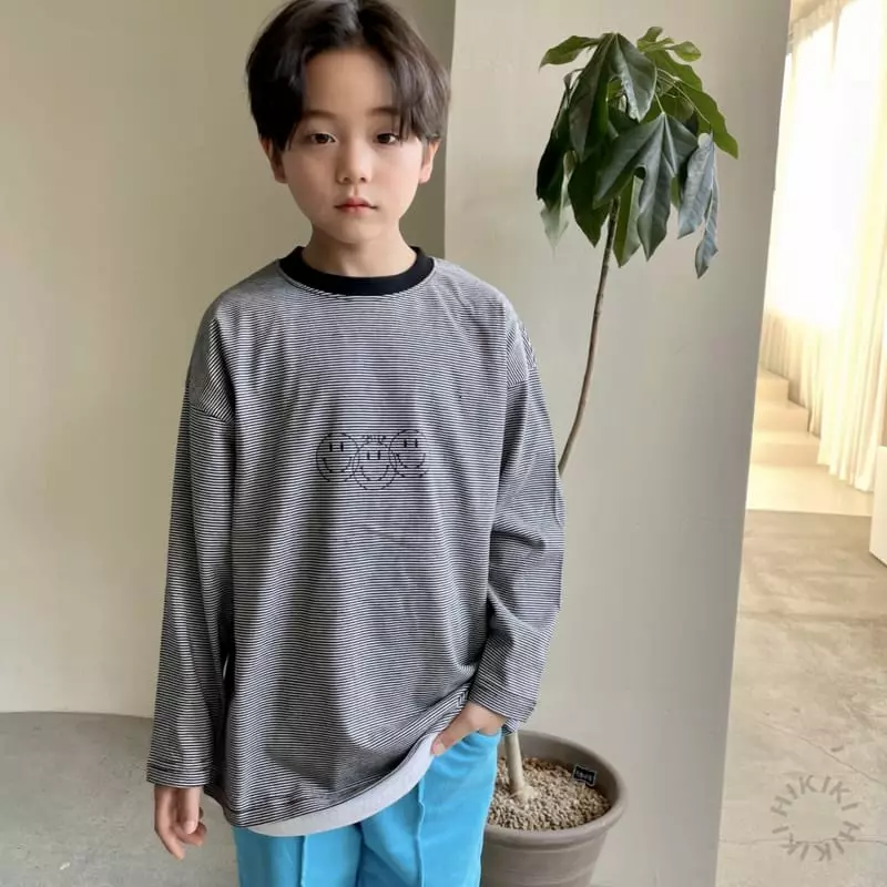 Hikiki - Korean Children Fashion - #Kfashion4kids - Smile Tee - 5