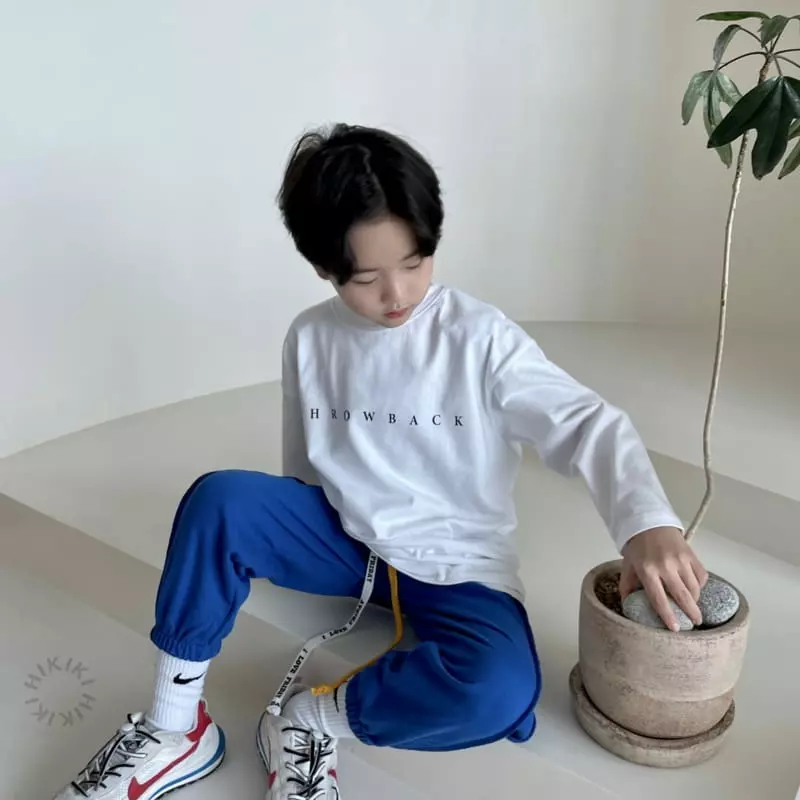 Hikiki - Korean Children Fashion - #childrensboutique - String Jogger Pants - 3