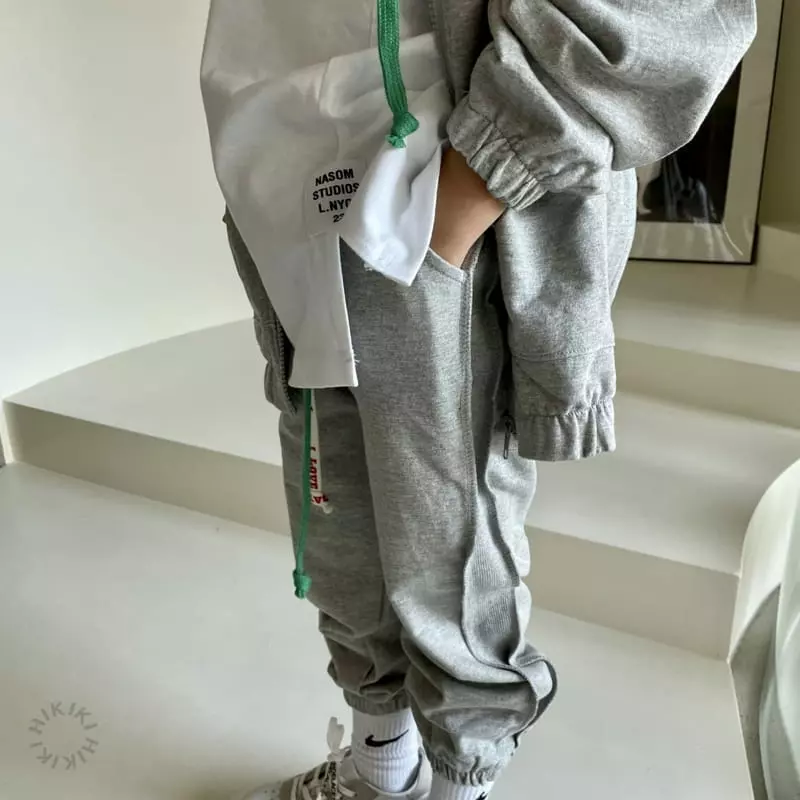 Hikiki - Korean Children Fashion - #childrensboutique - String Jogger Pants - 4