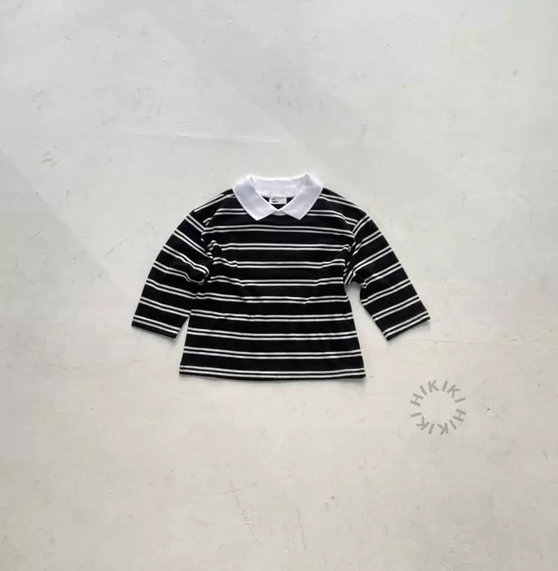 Hikiki - Korean Children Fashion - #designkidswear - 2 Stripes Tee - 9