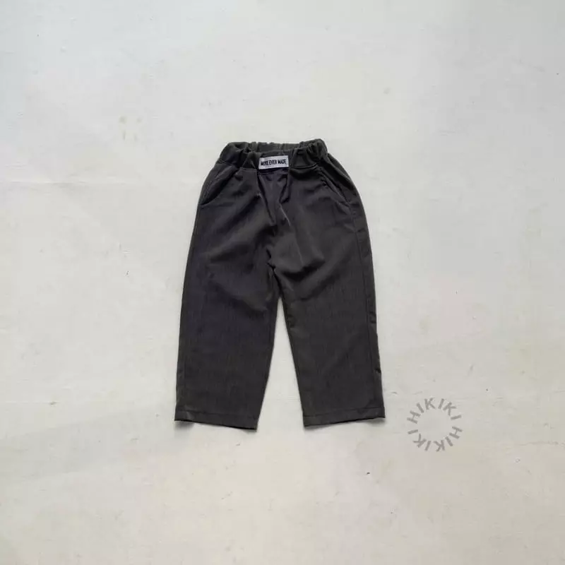 Hikiki - Korean Children Fashion - #fashionkids - Span Slacks Gray - 5