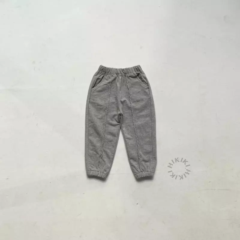 Hikiki - Korean Children Fashion - #kidsshorts - Slit Jogger Pants - 8