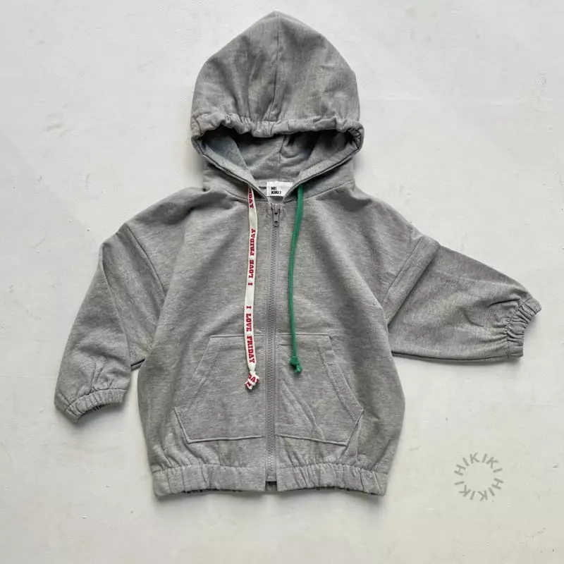Hikiki - Korean Children Fashion - #kidsshorts - String Hoody Jumper - 9