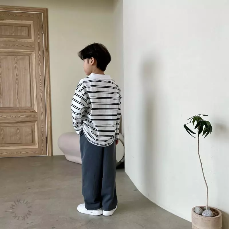 Hikiki - Korean Children Fashion - #kidsstore - Span Slacks Gray - 7