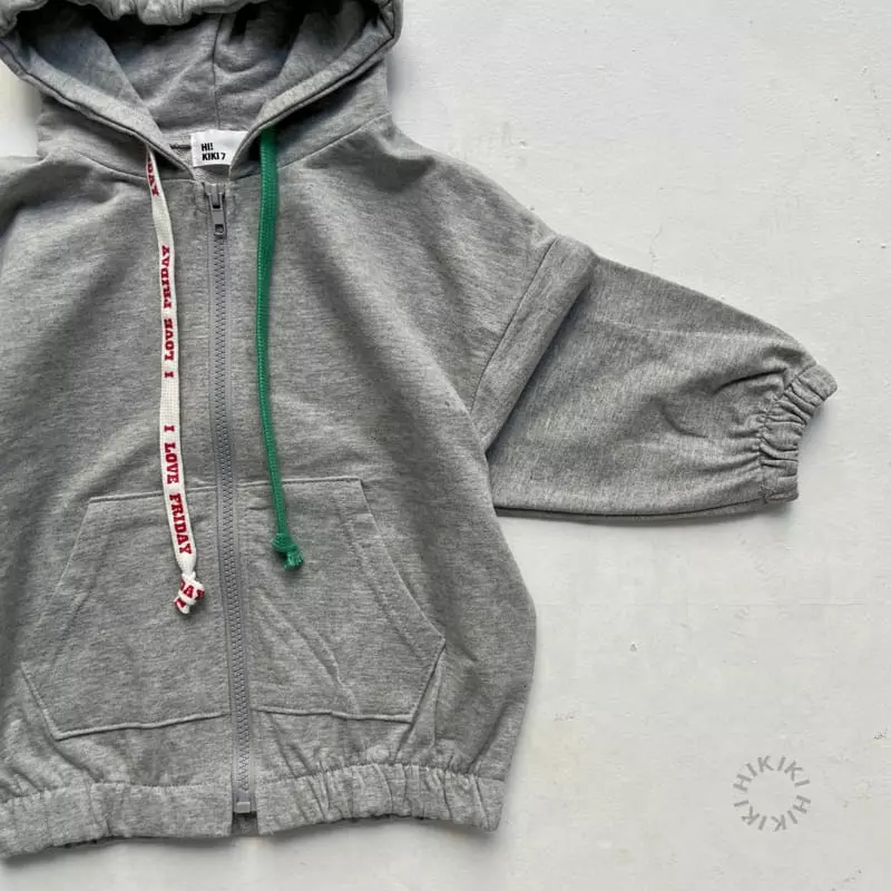 Hikiki - Korean Children Fashion - #kidsstore - String Hoody Jumper - 10