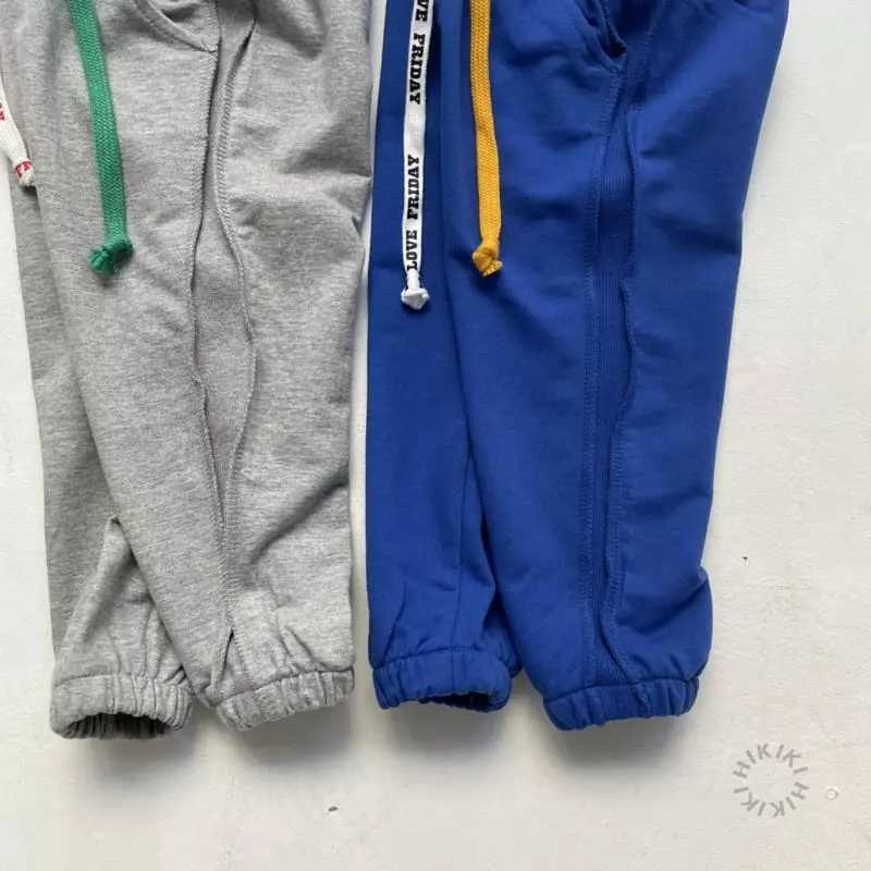 Hikiki - Korean Children Fashion - #littlefashionista - String Jogger Pants - 11
