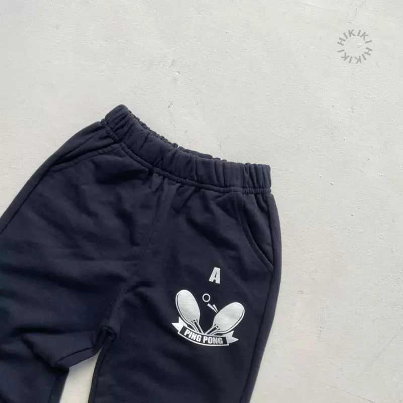 Hikiki - Korean Children Fashion - #littlefashionista - Ping Pong Jogger Pants - 3