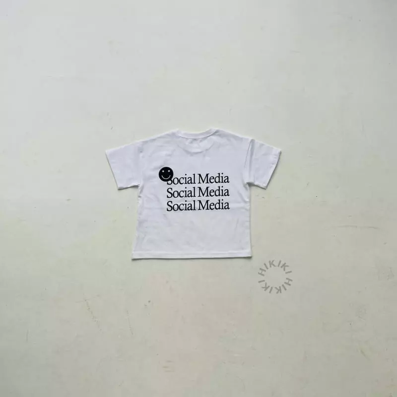 Hikiki - Korean Children Fashion - #magicofchildhood - Social Short Sleeves Tee - 9