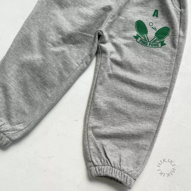 Hikiki - Korean Children Fashion - #littlefashionista - Ping Pong Jogger Pants - 4