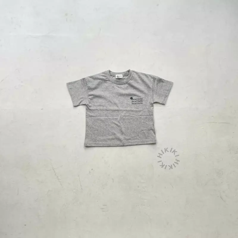 Hikiki - Korean Children Fashion - #minifashionista - Social Short Sleeves Tee - 10