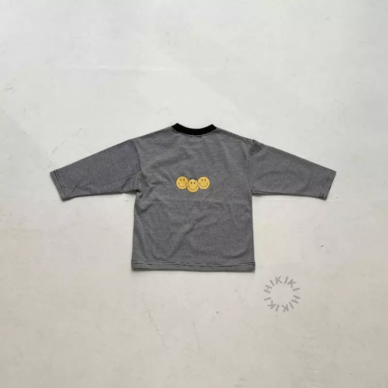 Hikiki - Korean Children Fashion - #minifashionista - Smile Tee - 8