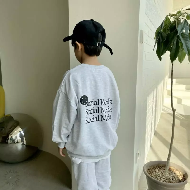 Hikiki - Korean Children Fashion - #minifashionista - Social Sweatshirt - 3