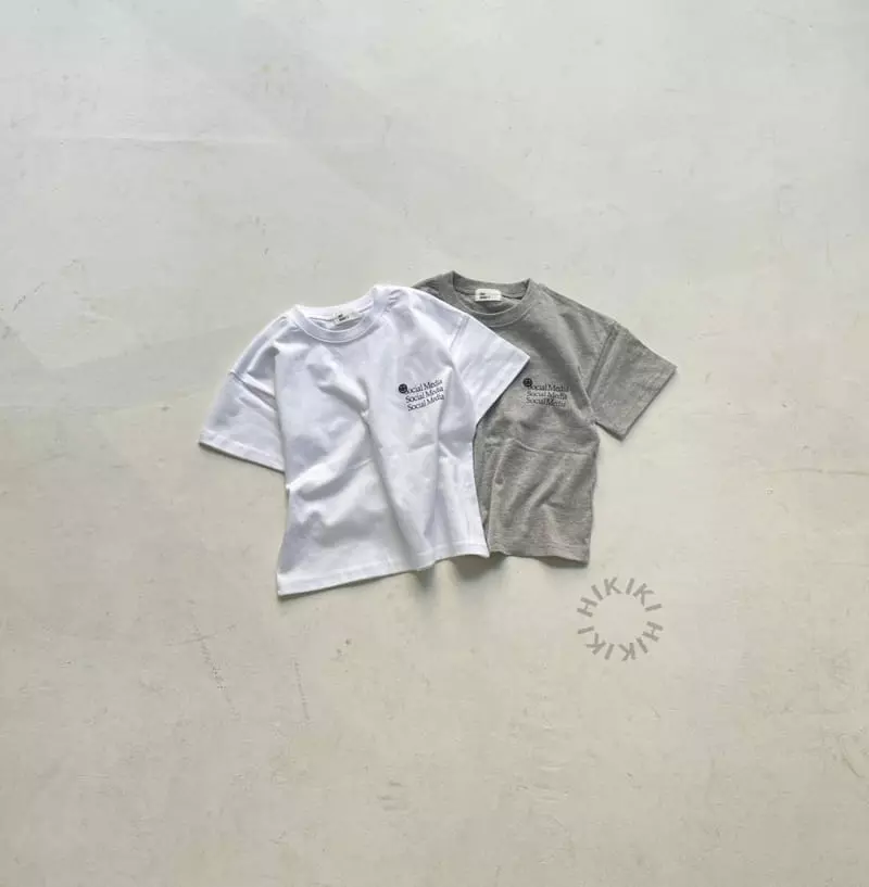 Hikiki - Korean Children Fashion - #prettylittlegirls - Social Short Sleeves Tee - 11