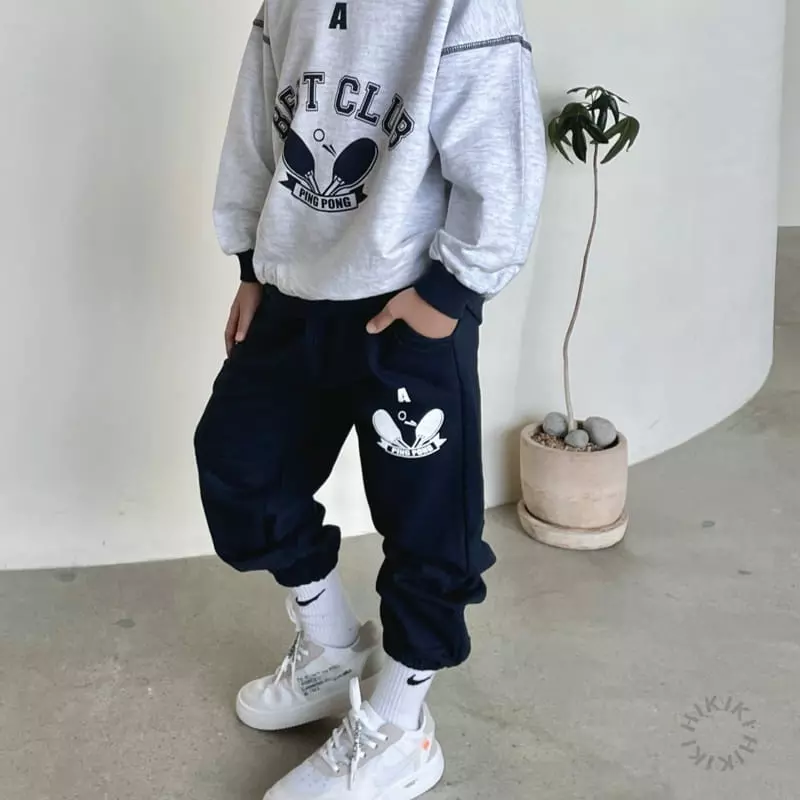 Hikiki - Korean Children Fashion - #prettylittlegirls - Ping Pong Sweatshirt - 5