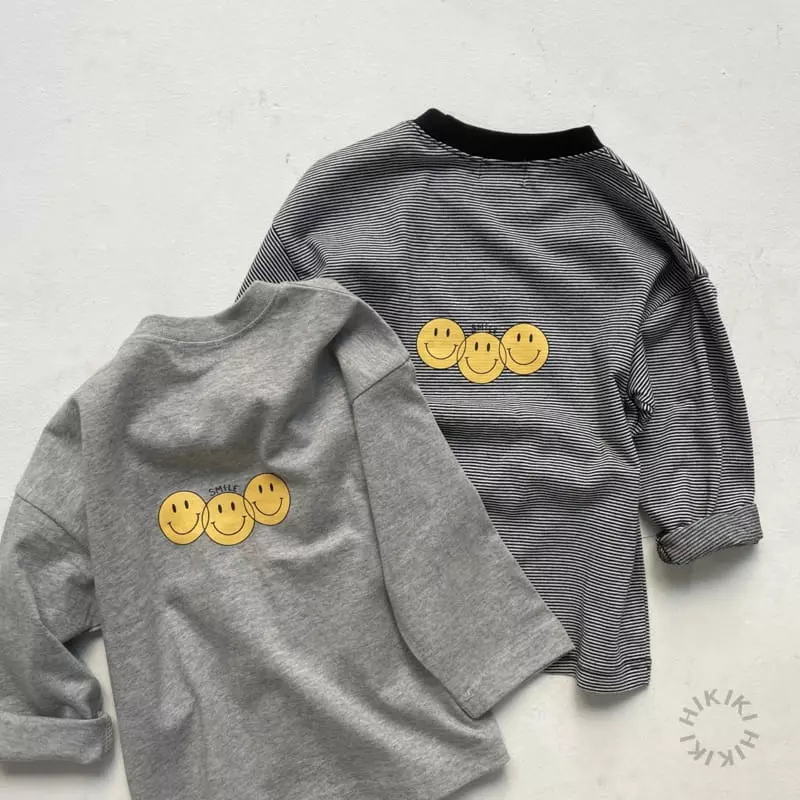 Hikiki - Korean Children Fashion - #stylishchildhood - Smile Tee - 12