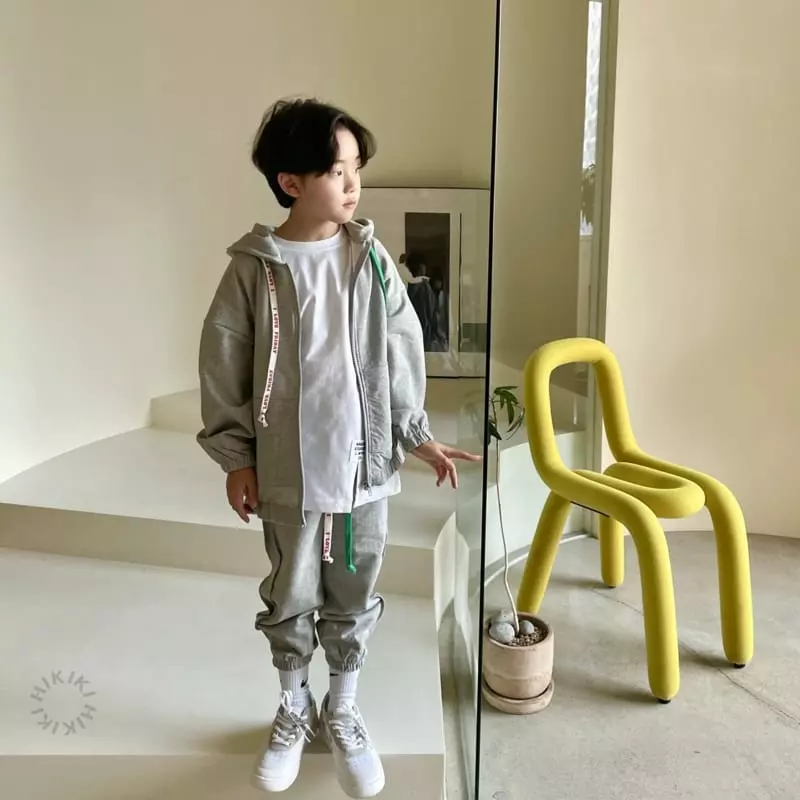 Hikiki - Korean Children Fashion - #toddlerclothing - String Hoody Jumper - 2