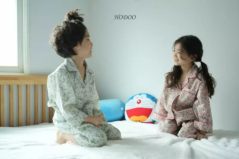 Hodoo - Korean Children Fashion - #Kfashion4kids - Rose Pajamas - 9
