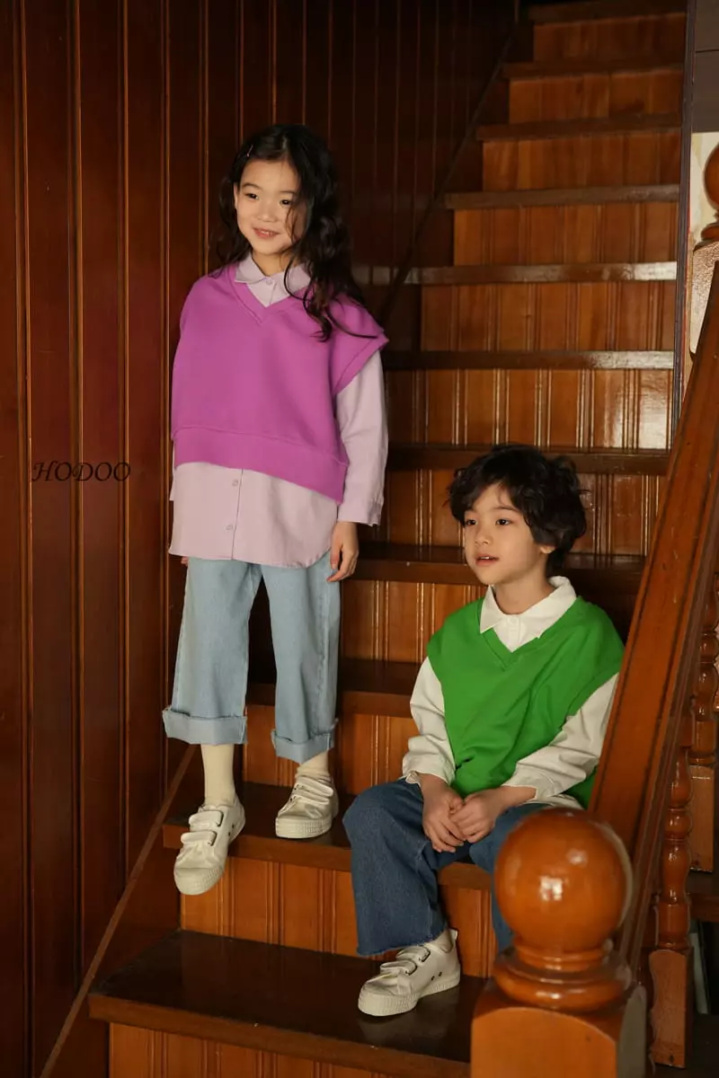 Hodoo - Korean Children Fashion - #childofig - Eco Vest - 3