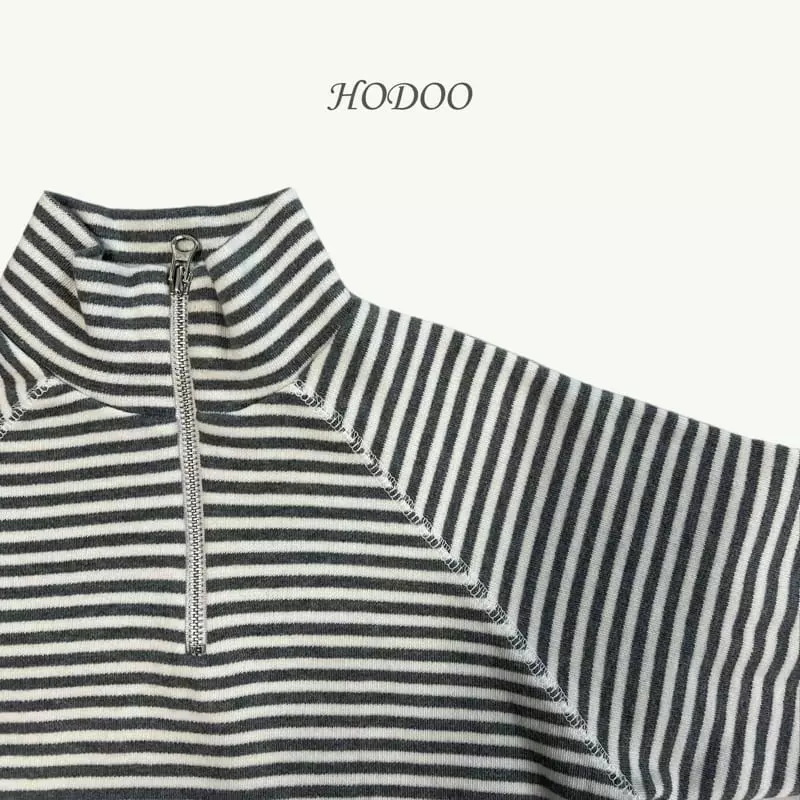 Hodoo - Korean Children Fashion - #childrensboutique - Match Zip-up Sweatshirt - 12