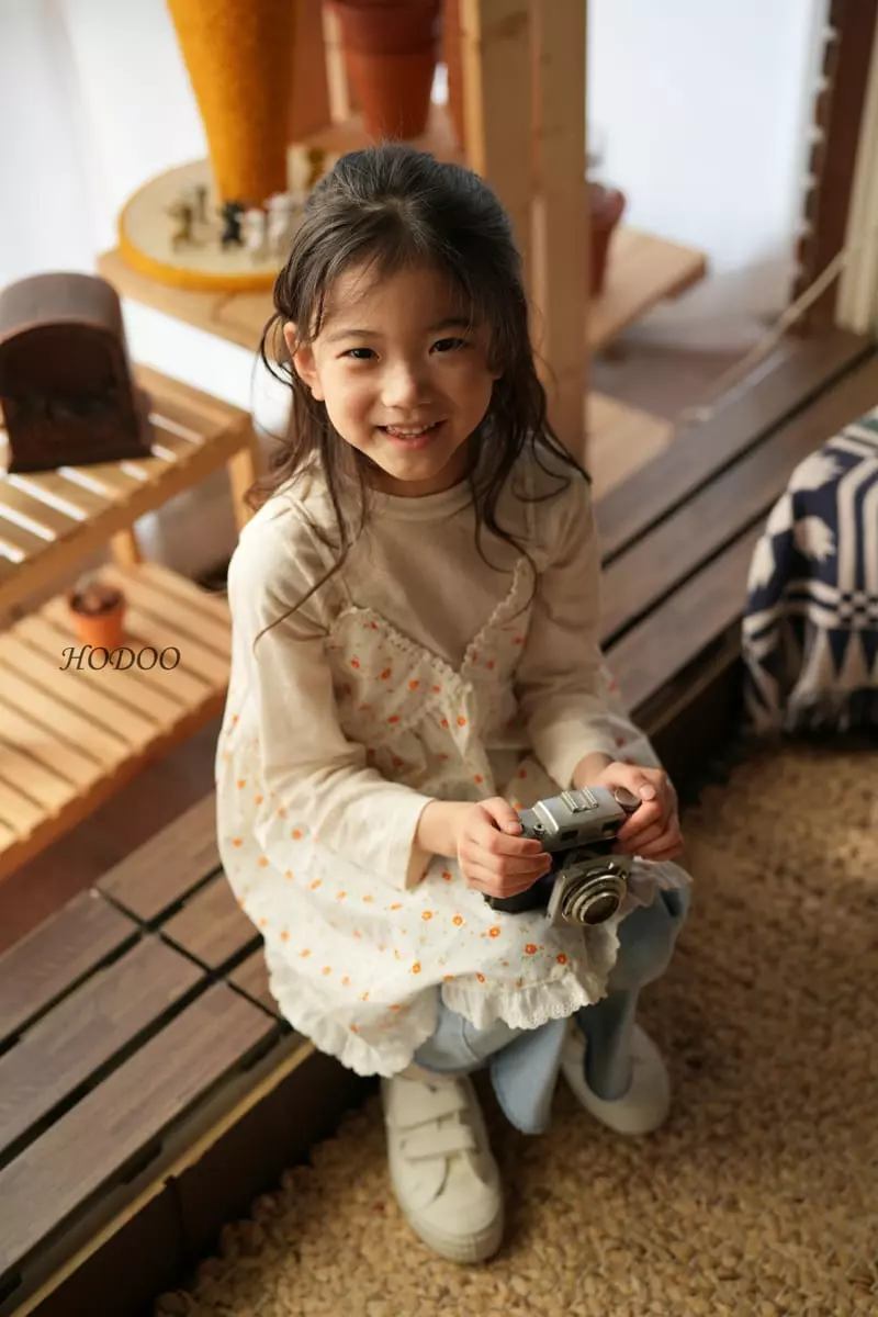 Hodoo - Korean Children Fashion - #childrensboutique - Bustier One-piece