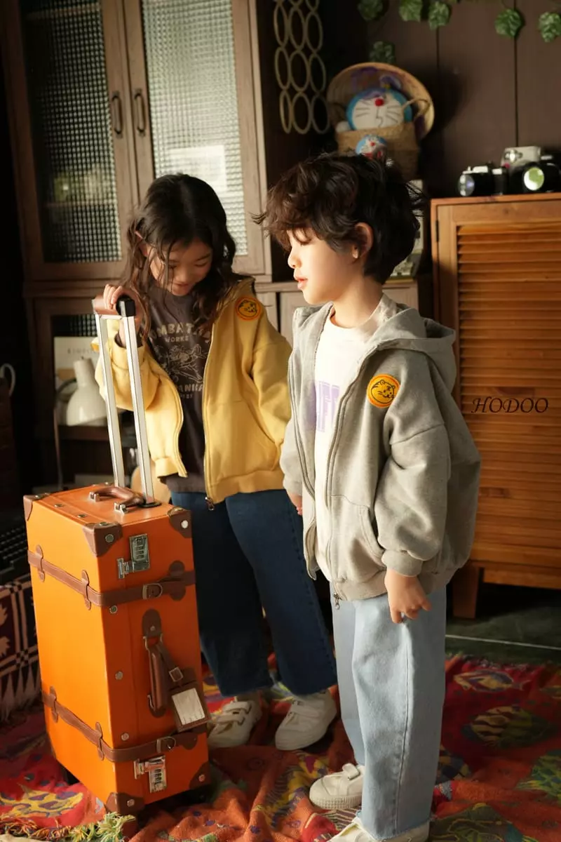 Hodoo - Korean Children Fashion - #designkidswear - Tiger Hoody - 6