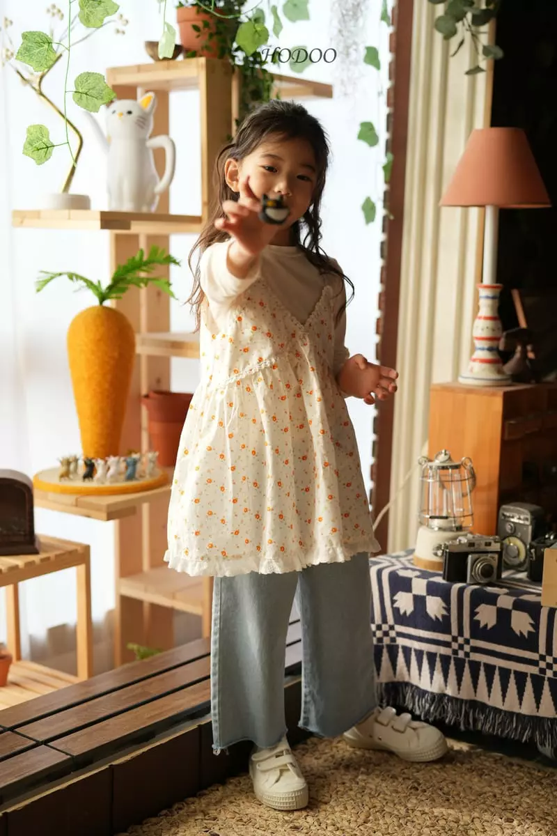Hodoo - Korean Children Fashion - #designkidswear - Bustier One-piece - 2