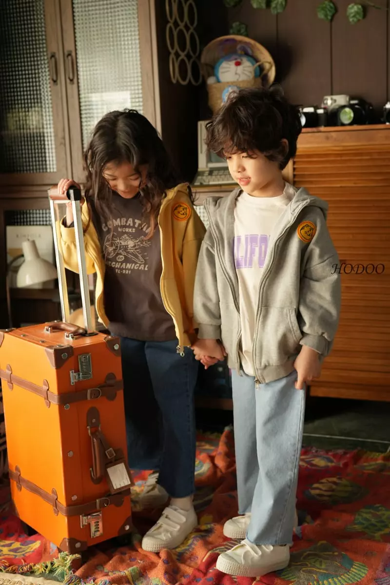 Hodoo - Korean Children Fashion - #discoveringself - Tiger Hoody - 7