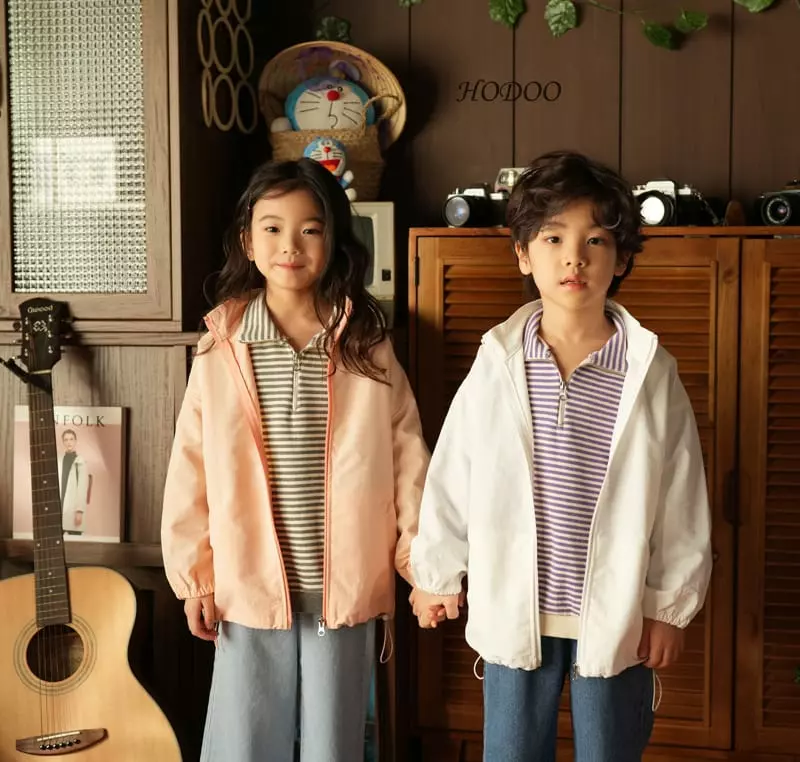 Hodoo - Korean Children Fashion - #fashionkids - May Windbreaker Jacket - 5