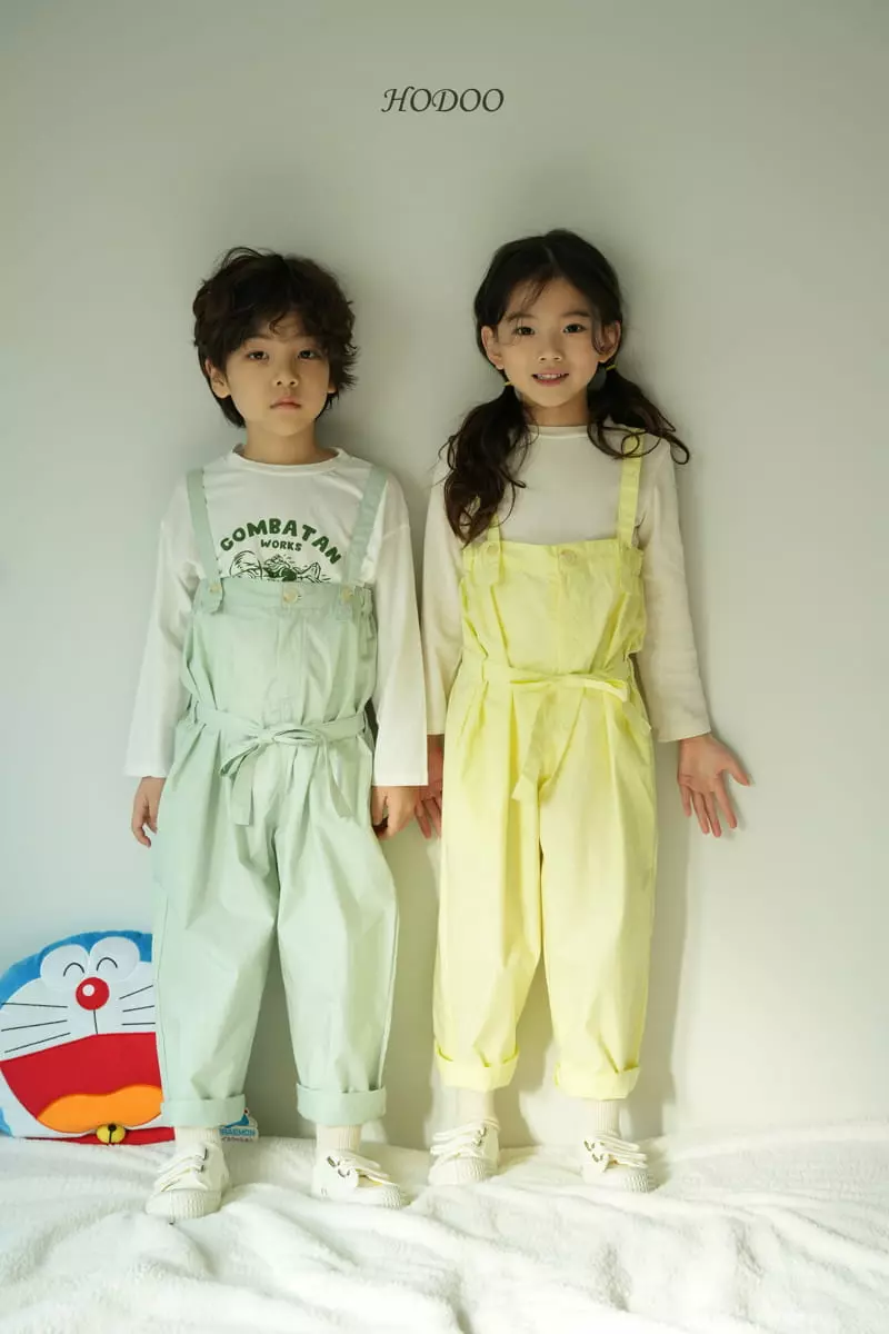 Hodoo - Korean Children Fashion - #kidsshorts - Needs Round Tee